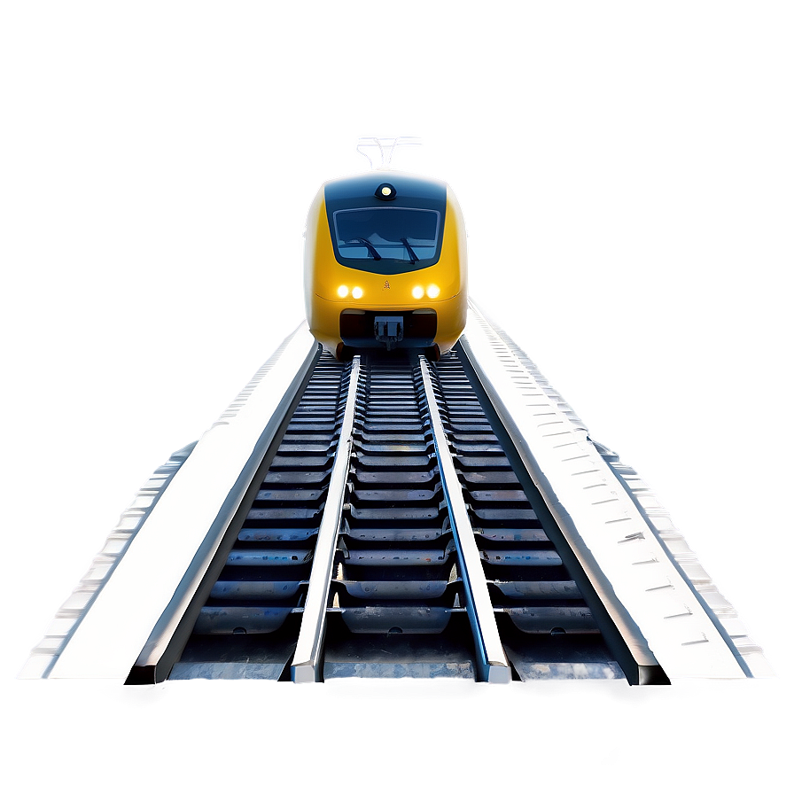 High-speed Train Track Png Nli20 PNG Image