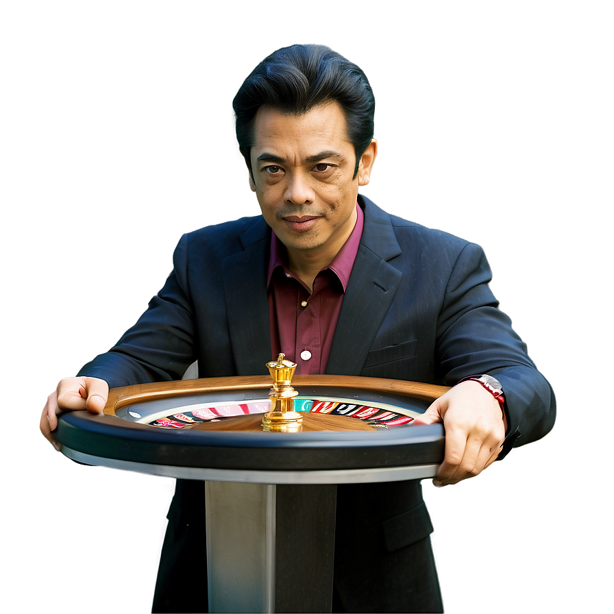 High Stakes Roulette Scene Png Owy PNG Image