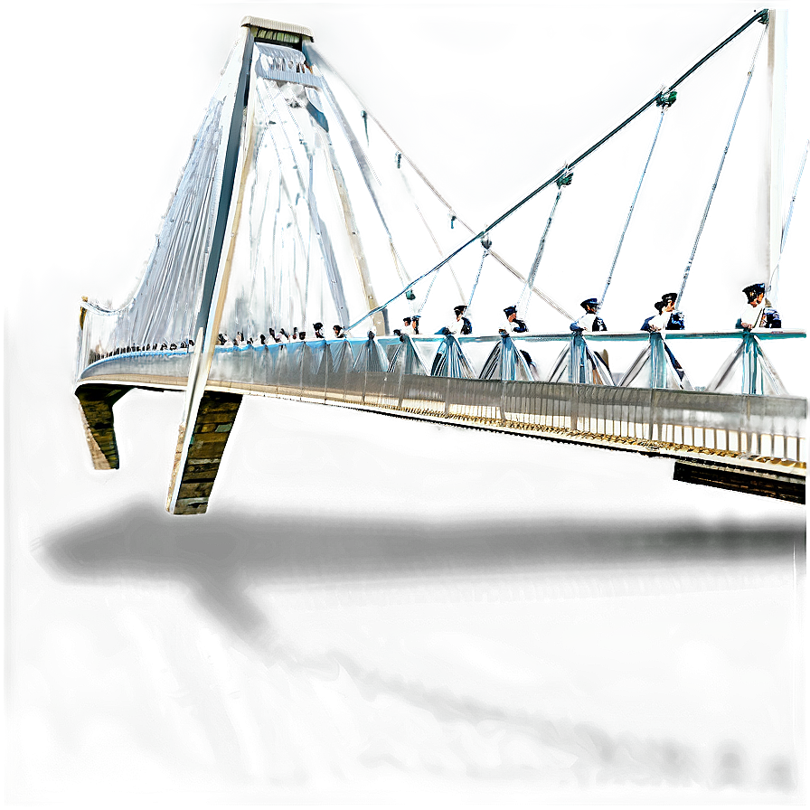 High Suspension Bridge Png Bop PNG Image