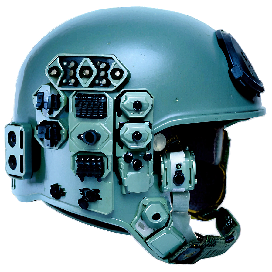 High-tech Combat Helmet Png Jpt PNG Image