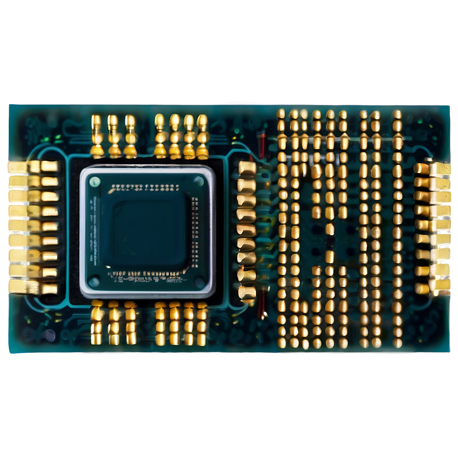 High-tech Microchip Image Png Hcj PNG Image