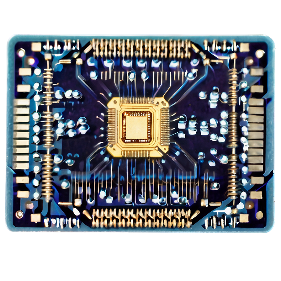 High-tech Microchip Image Png Iah PNG Image