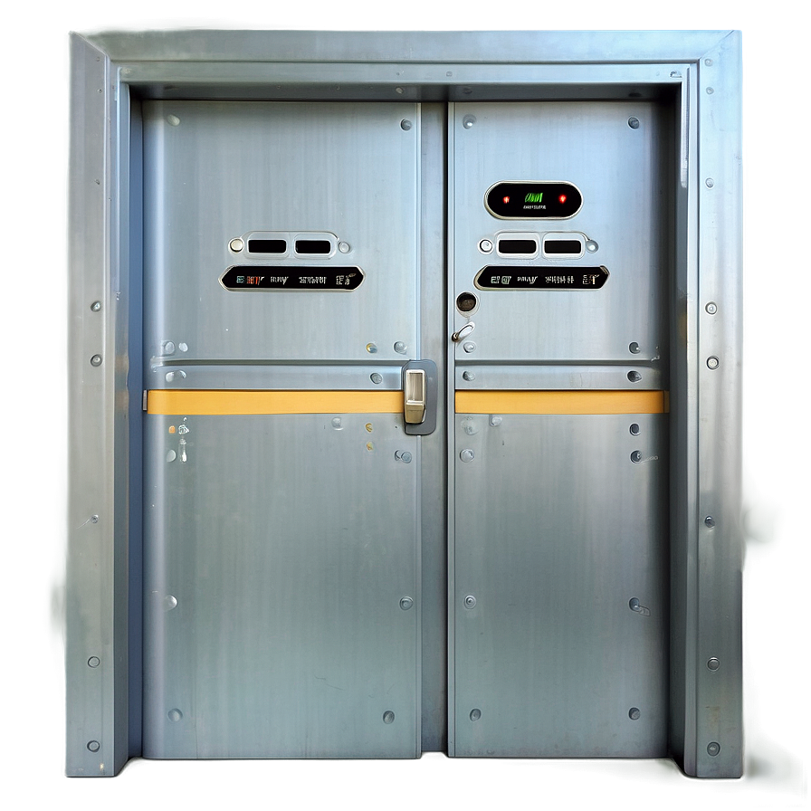 High-tech Security Door Png Iwd78 PNG Image