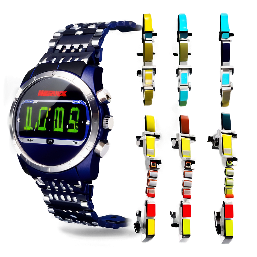 High-tech Watch Png Naq PNG Image