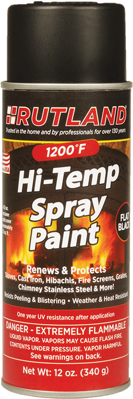 High Temperature Resistant Spray Paint Can PNG Image