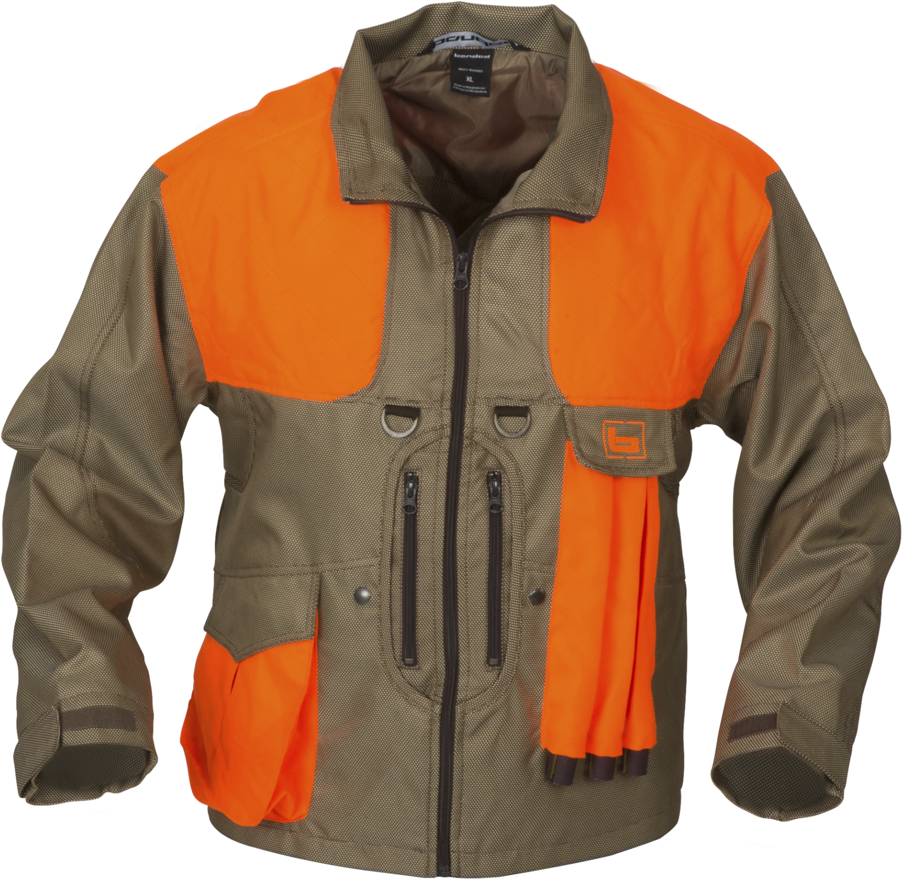 High Visibility Work Jacket PNG Image