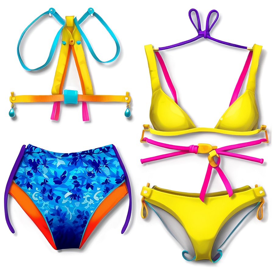 High-waisted Bikini Png Uhx PNG Image