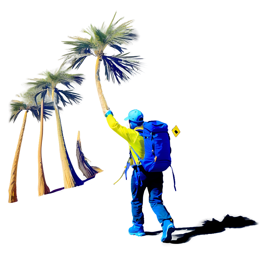 Hiker In Desert Png Ctp88 PNG Image