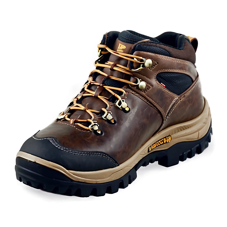 Hiking Boot With Grip Sole Png Wxk PNG Image