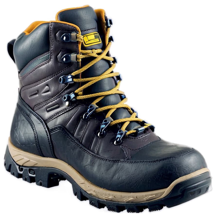 Hiking Boot With Reinforced Toe Png 30 PNG Image