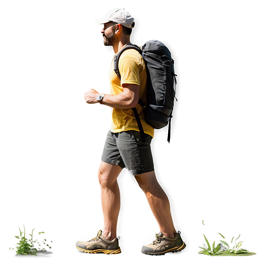 Hiking Trail Walking Png Nec PNG Image