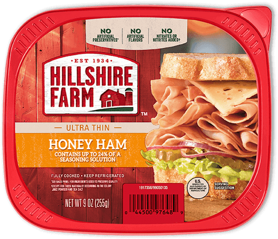 Hillshire Farm Honey Ham Package PNG Image