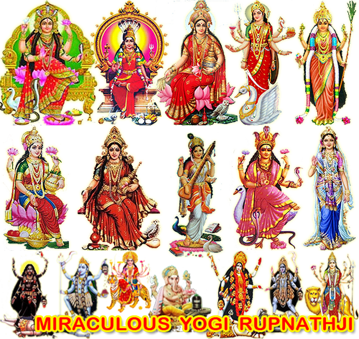 Hindu_ Deities_ Collage PNG Image