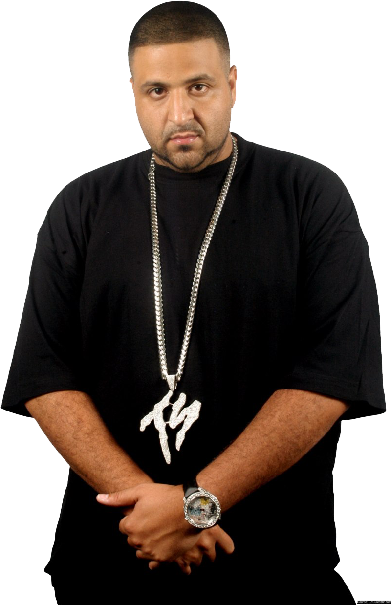 Hip Hop Artist With Chain And Watch PNG Image