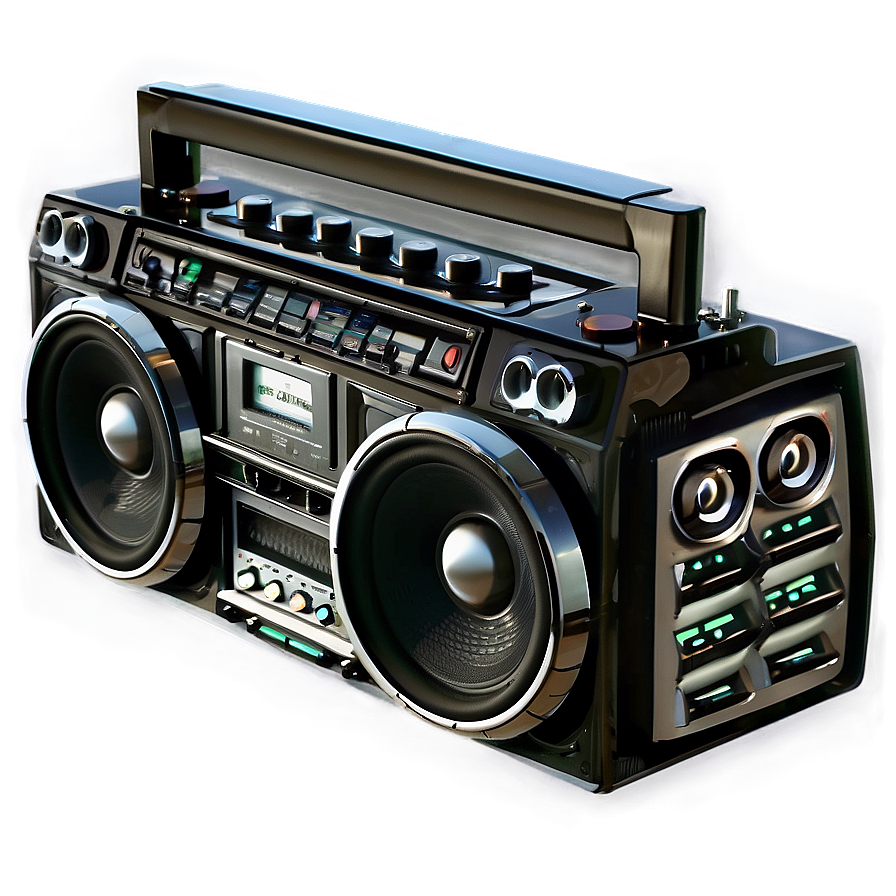 Hip Hop Boombox Png Gqe PNG Image