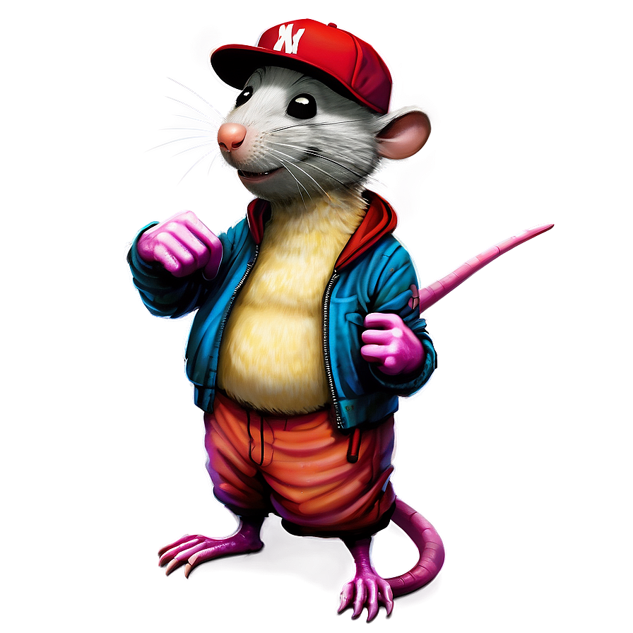 Hip Hop Rat Png Bxg49 PNG Image