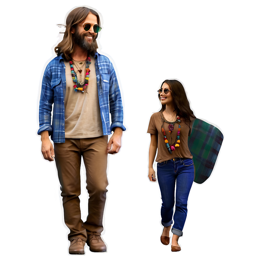 Hippie Lifestyle Illustration Png Yvw74 PNG Image