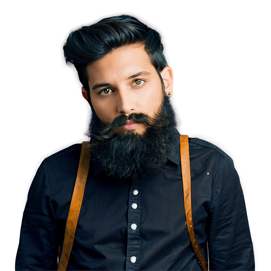 Hipster Beard Fashion Png 15 PNG Image