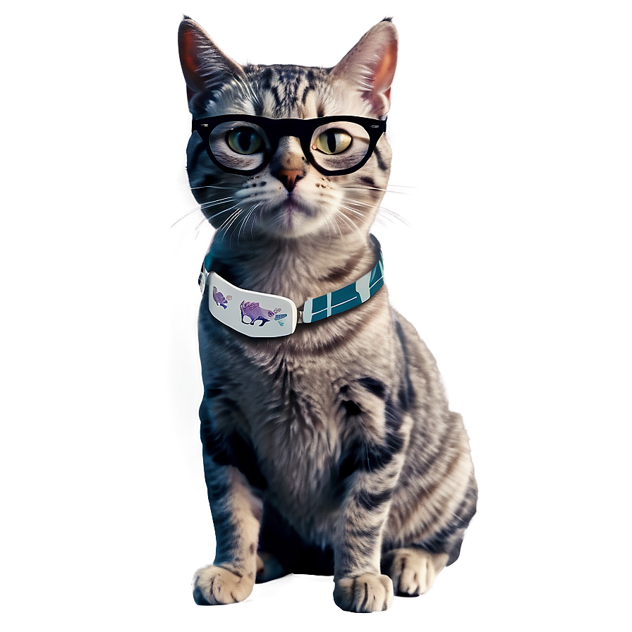 Hipster Cat Filter Png Dwq8 PNG Image