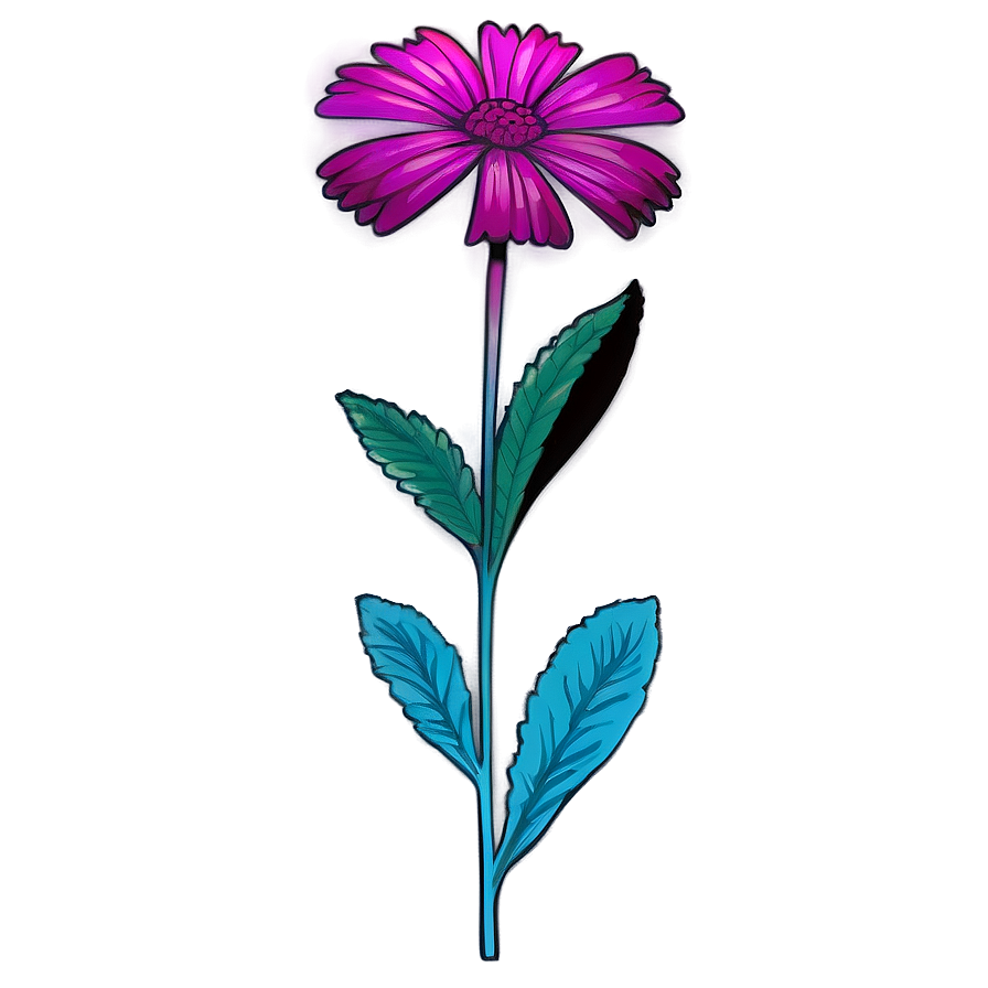 Hipster Indie Flower Png Npy95 PNG Image