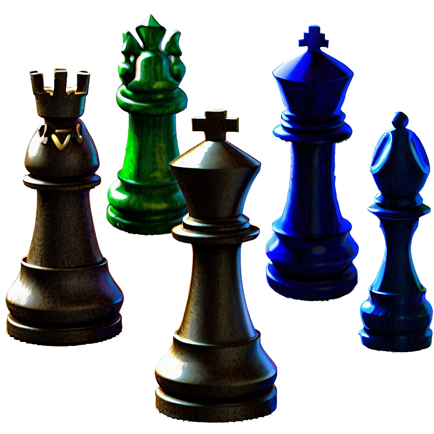 Historic Chess Pieces Collection Png 18 PNG Image