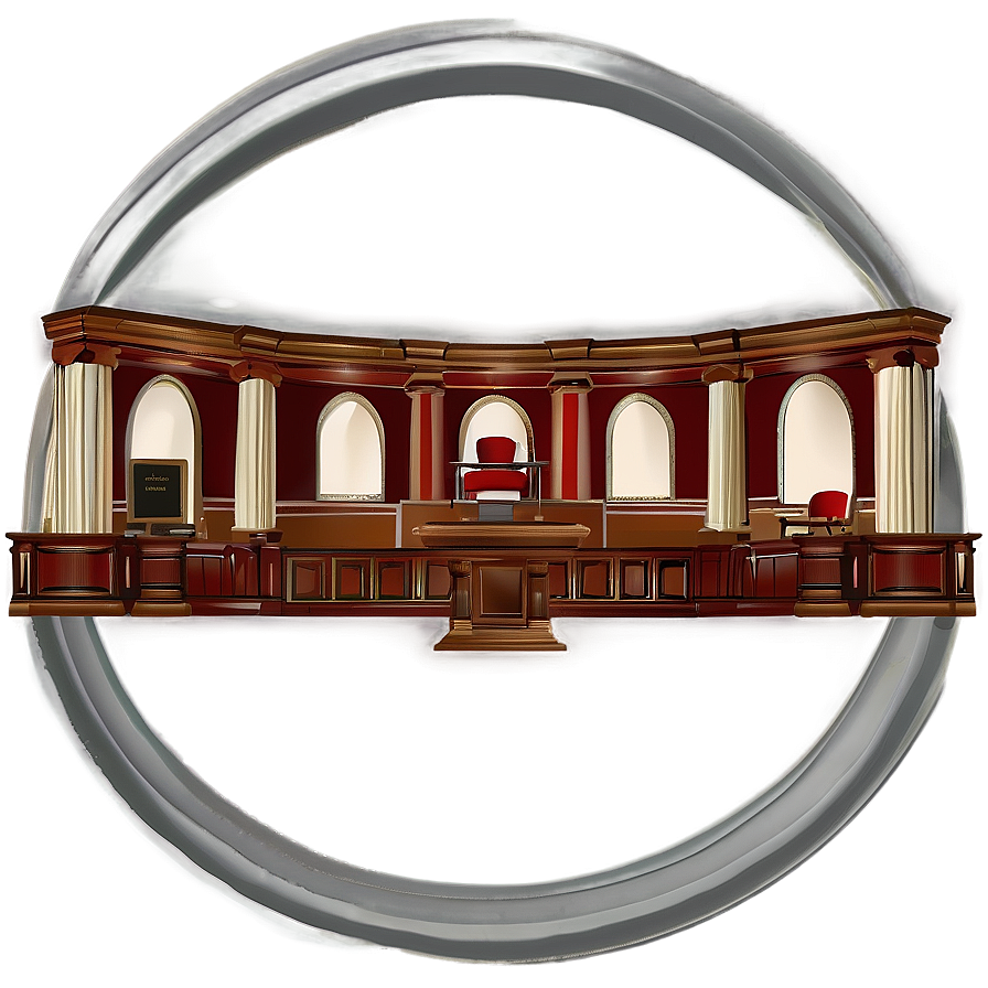 Historic Courtroom Design Png Ete73 PNG Image