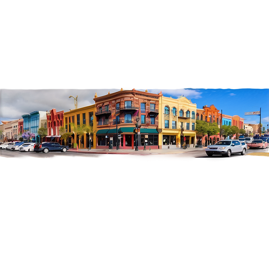 Historic Gaslamp Quarter San Diego Png 46 PNG Image