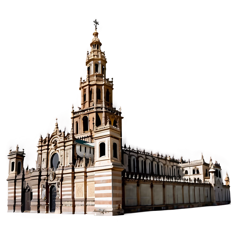 Historic Sevilla Cathedral Png 06252024 PNG Image