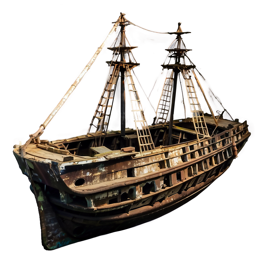 Historic Shipwreck Exploration Png Txg83 PNG Image