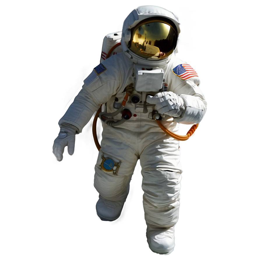 Historical Apollo Astronaut Png Guv PNG Image