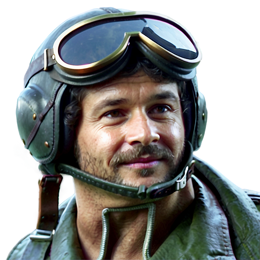 Historical Aviator Pilot Png Pjr PNG Image