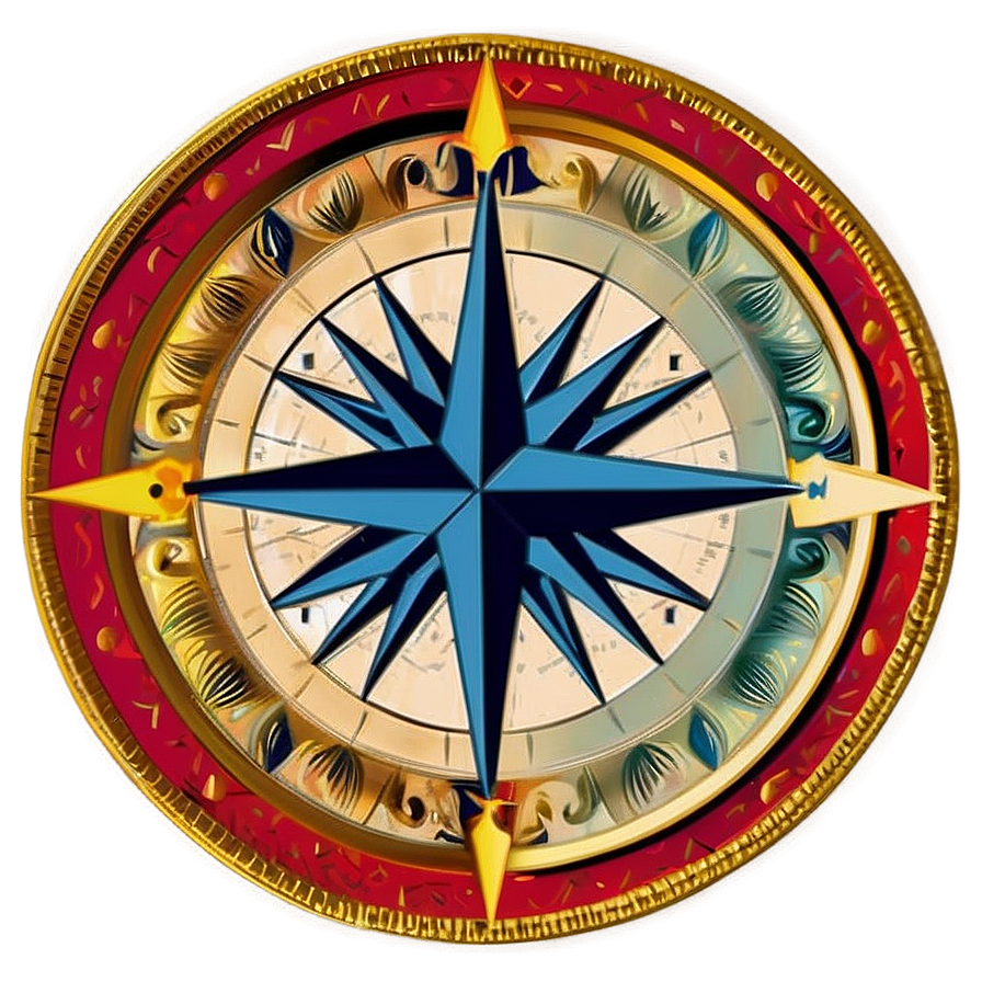 Historical Compass Rose Png 05252024 PNG Image