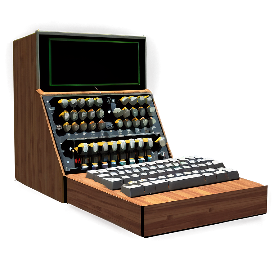 Historical Computing Machine Png 05242024 PNG Image