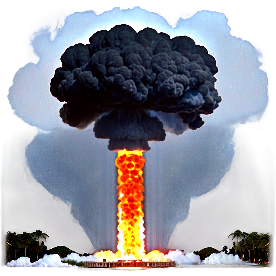 Historical Nuclear Bomb Png 05252024 PNG Image