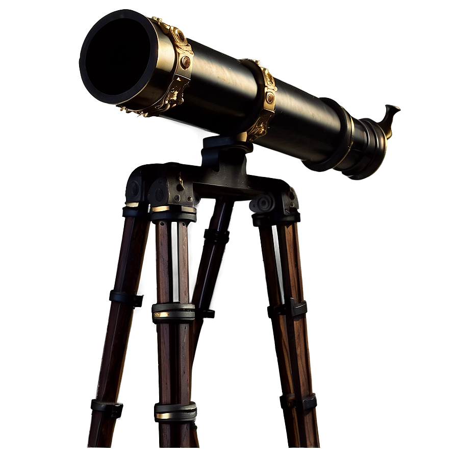 Historical Replica Telescope Png Xwc PNG Image