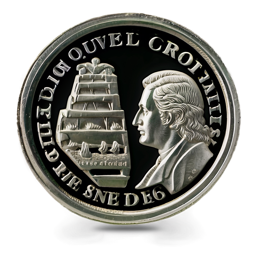 Historical Silver Coin Png Tyd PNG Image