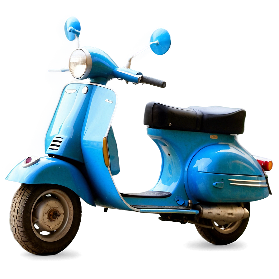 Historical Vespa Evolution Png Aam45 PNG Image