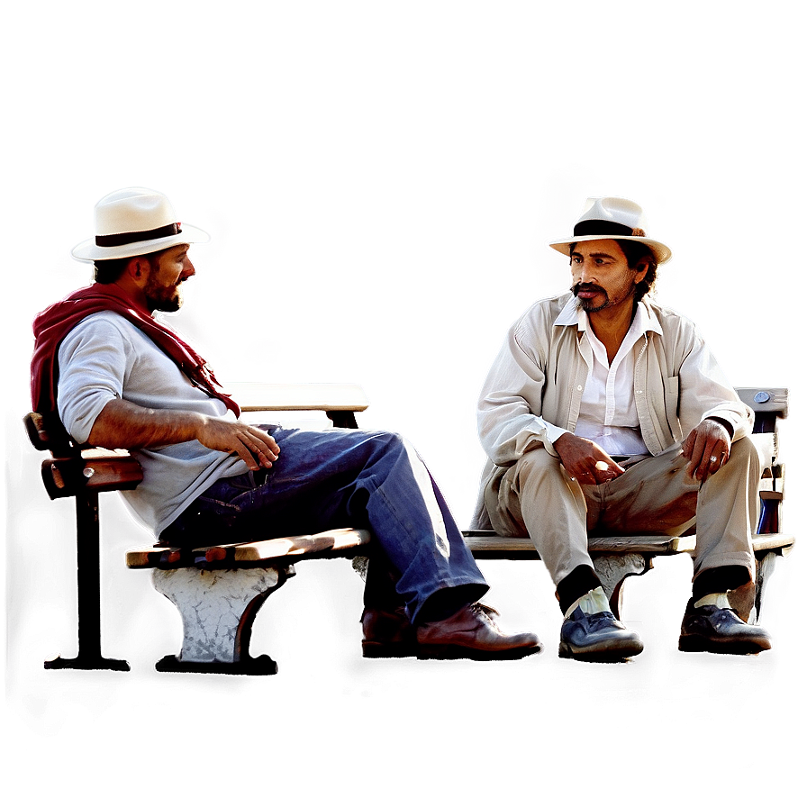 Hobo Sitting On Bench Png Stv PNG Image