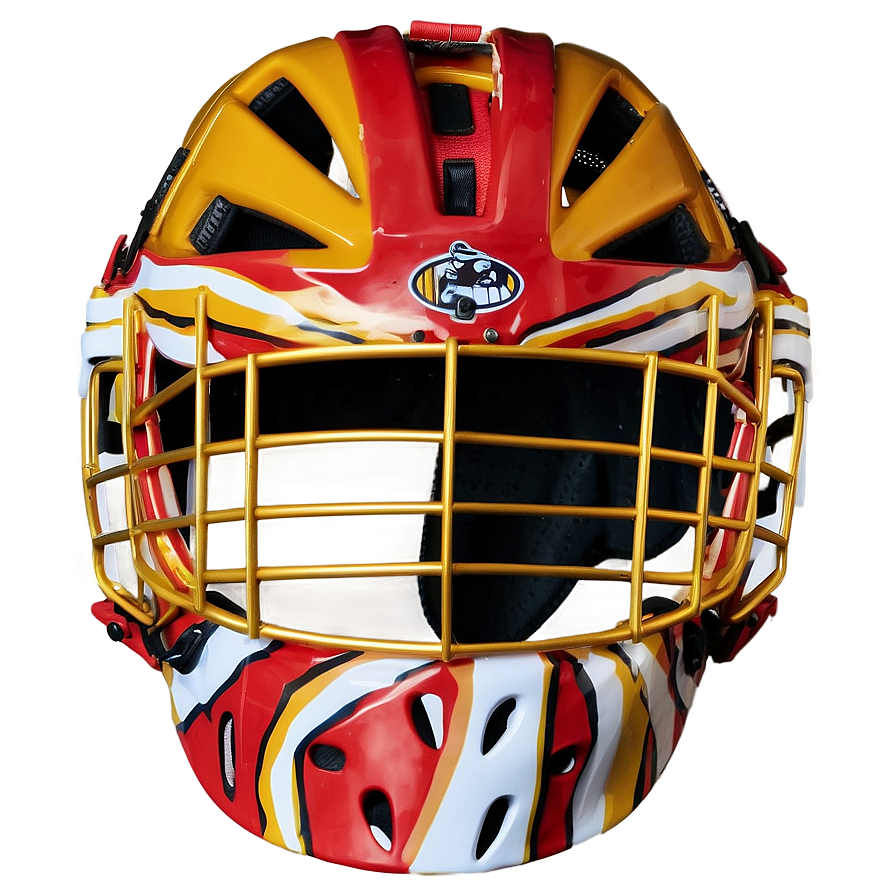 Hockey Goalie Helmet Png Cow36 PNG Image