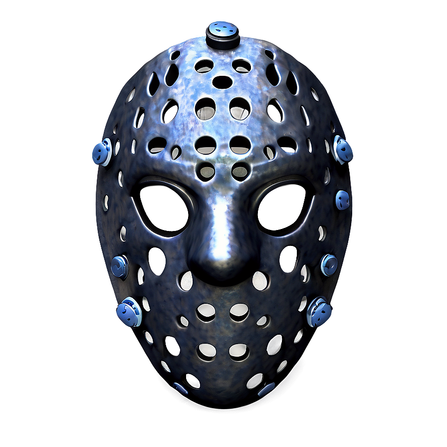 Hockey Mask With Cool Textures Png 06212024 PNG Image