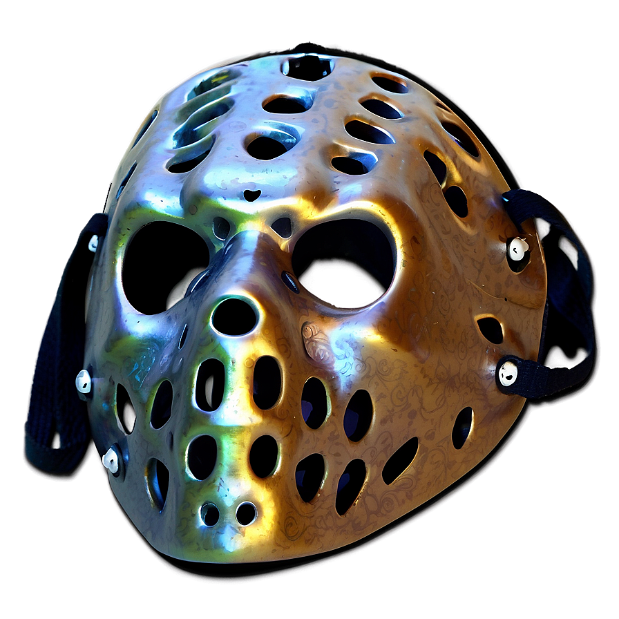 Hockey Mask With Skull Motif Png Fus PNG Image