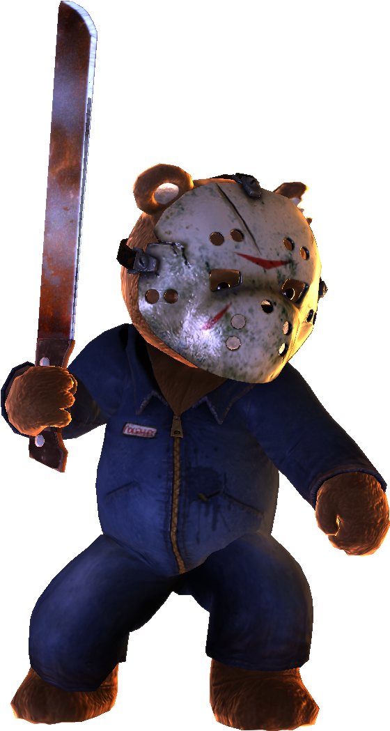 Hockey_ Masked_ Figure_with_ Machete PNG Image