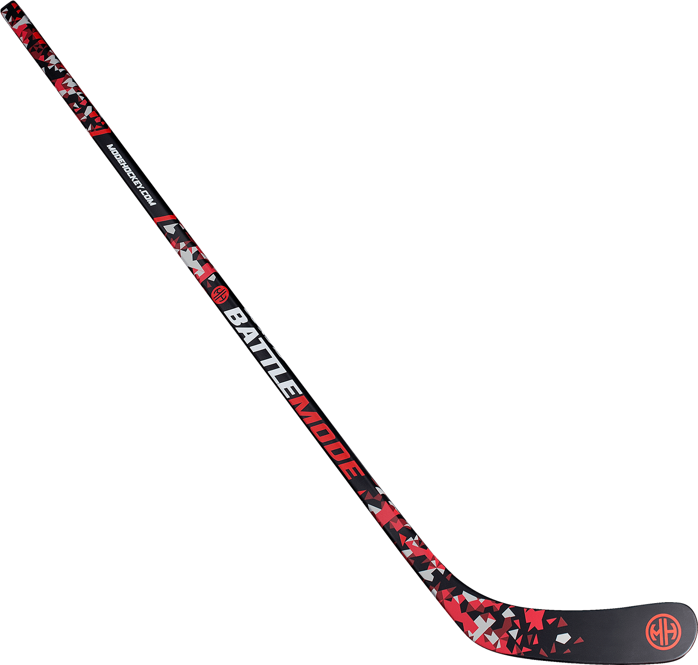 Hockey Stick Battle Mode Design PNG Image