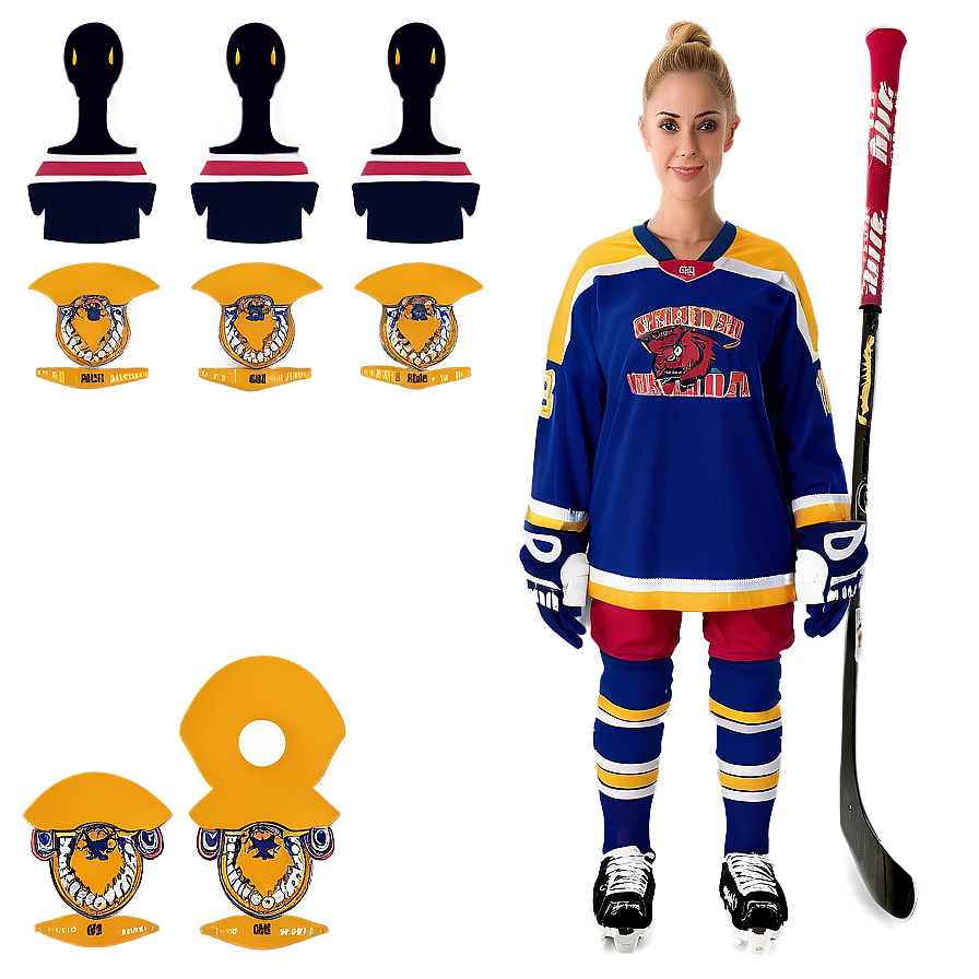 Hockey Team Uniform Png 06252024 PNG Image