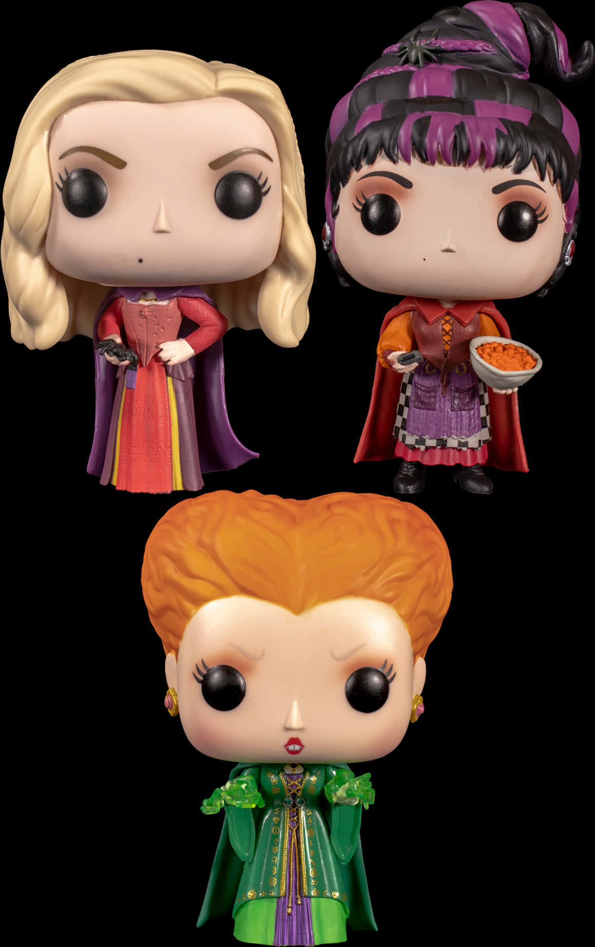 Hocus Pocus Funko Pop Figures PNG Image