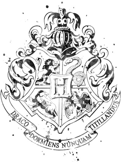 Hogwarts_ Crest_ Distressed_ Effect.png PNG Image