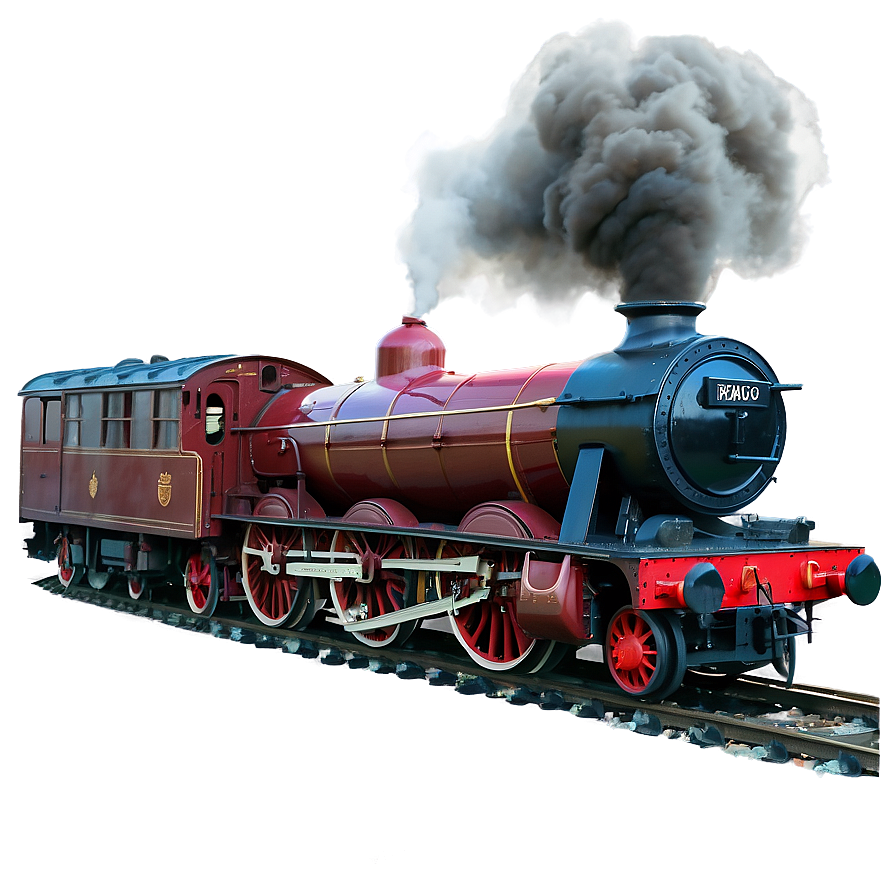 Hogwarts Express Steam Train Png Hkk52 PNG Image