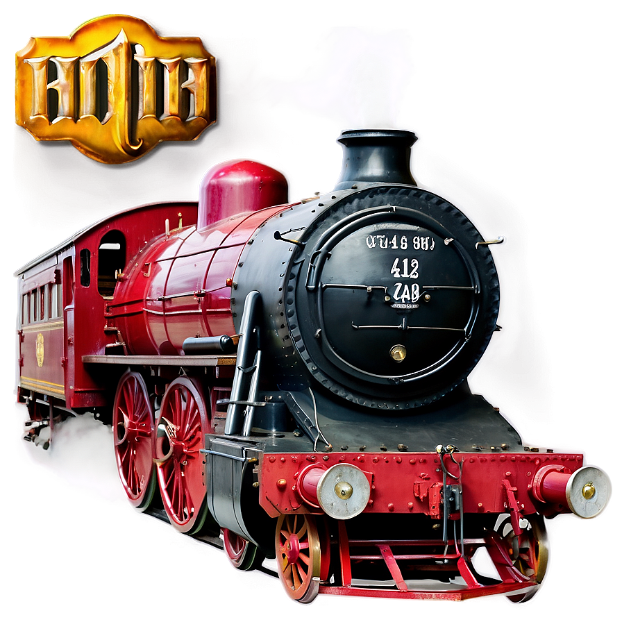 Hogwarts Express Steam Train Png Tbe67 PNG Image