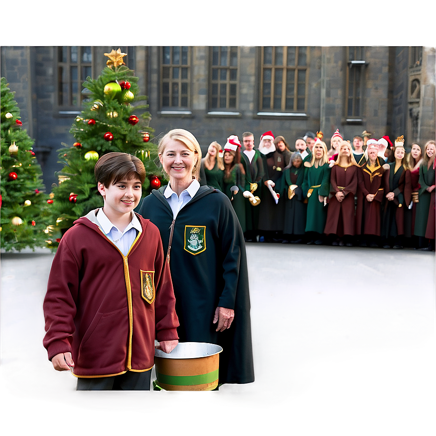 Hogwarts Holiday Celebration Png 06252024 PNG Image