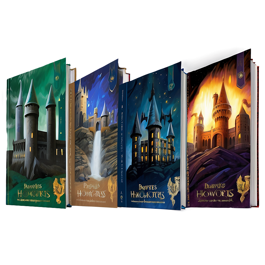 Hogwarts Textbook Covers Png Iqn PNG Image